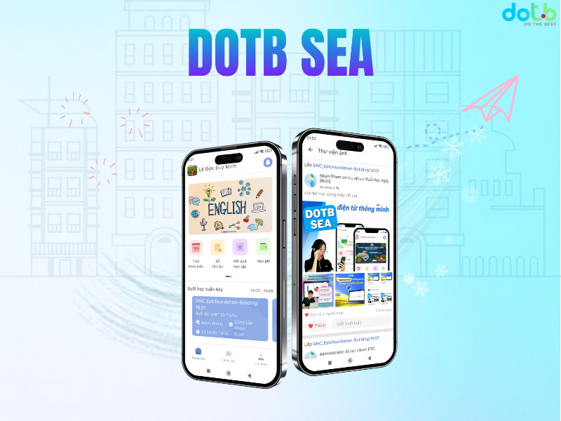 Ứng dụng quản lý học viên DotB Sea