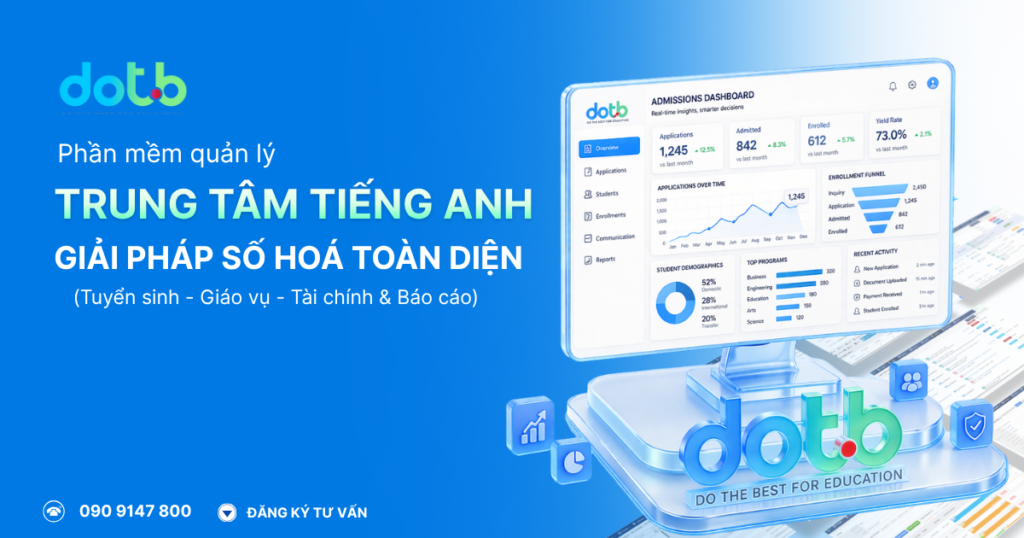 Top 13 Phần Mềm Quản Lý Trung Tâm Tiếng Anh Uy Tín Nhất 2026