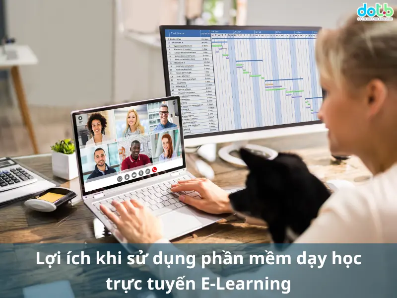 Lợi ích khi sử dụng các phần mềm dạy học trực tuyến Elearning