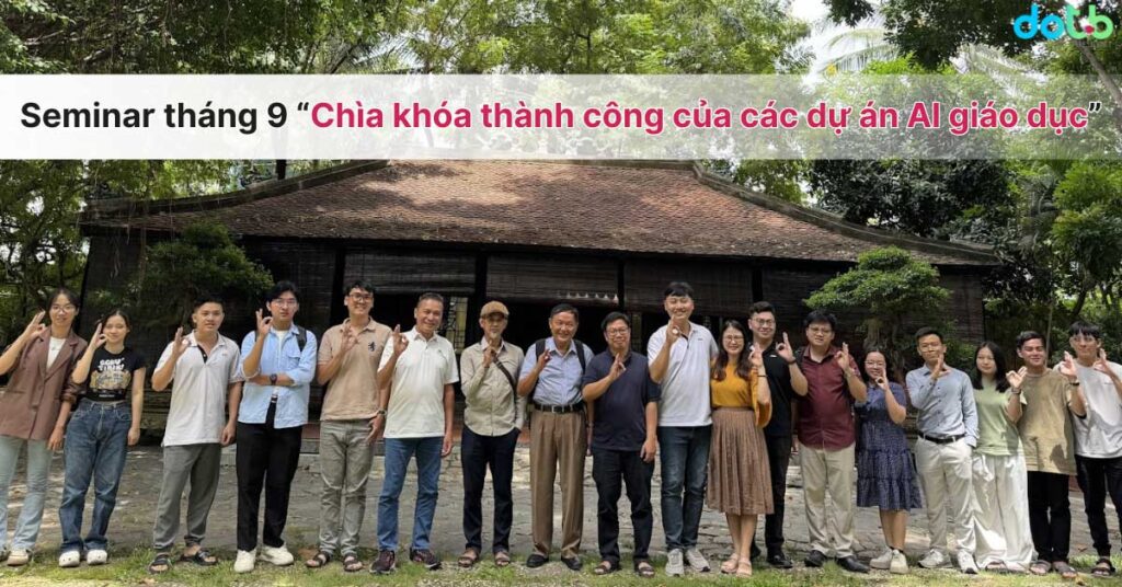 Chìa khóa thành công của các dự án AI giáo dục