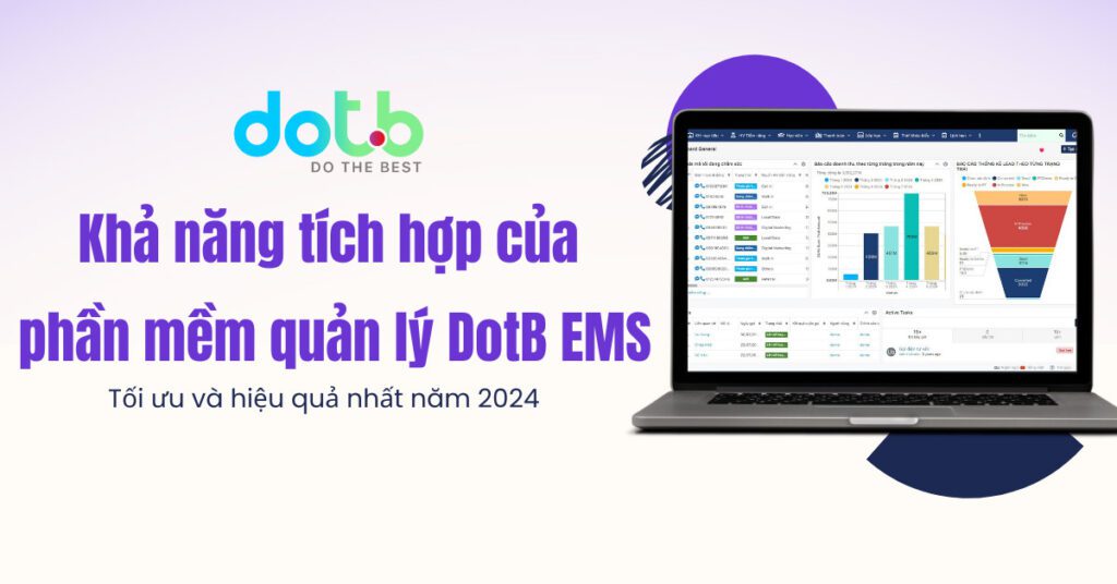 Khả năng tích hợp của phần mềm quản lý DotB EMS