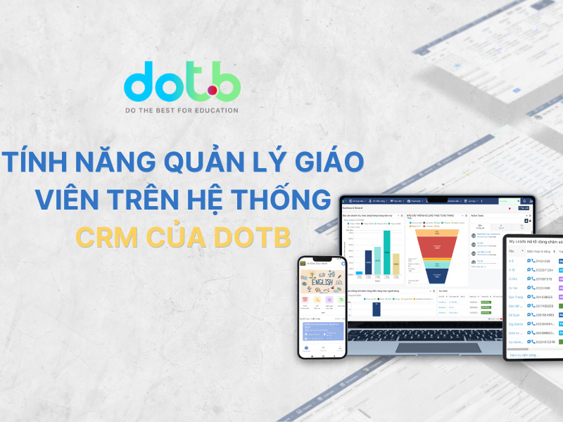 Tính năng quản lý giáo viên là gì? 