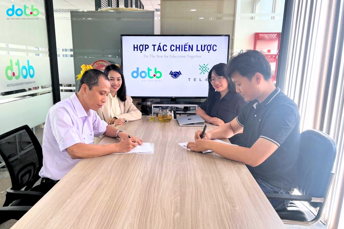 DotB và Tel4VN ký kết hợp tác chiến lược hướng đến phát triển mục tiêu chung