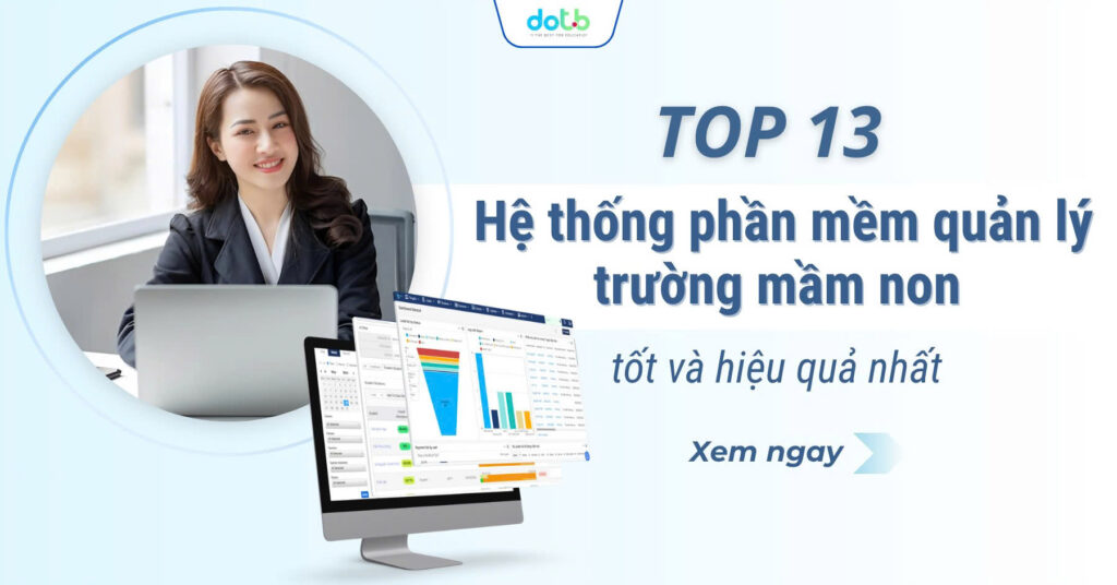 hệ thống phần mềm quản lý trường mầm non