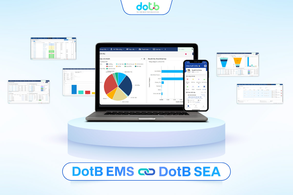 DotB mang đến giải pháp phần mềm quản lý học sinh tiểu học toàn diện với DotB EMS và DotB SEA