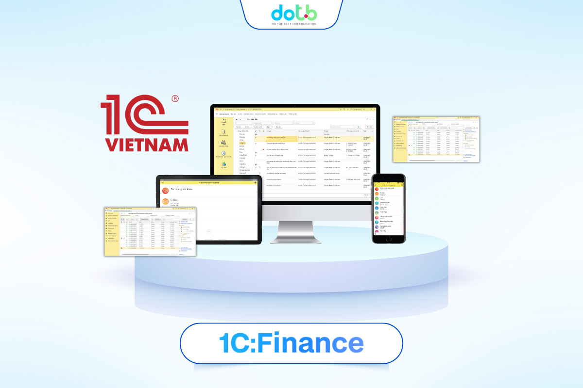 Phần mềm 1C:Finance hỗ trợ quản lý doanh thu và kế toán toàn diện cho doanh nghiệp lớn