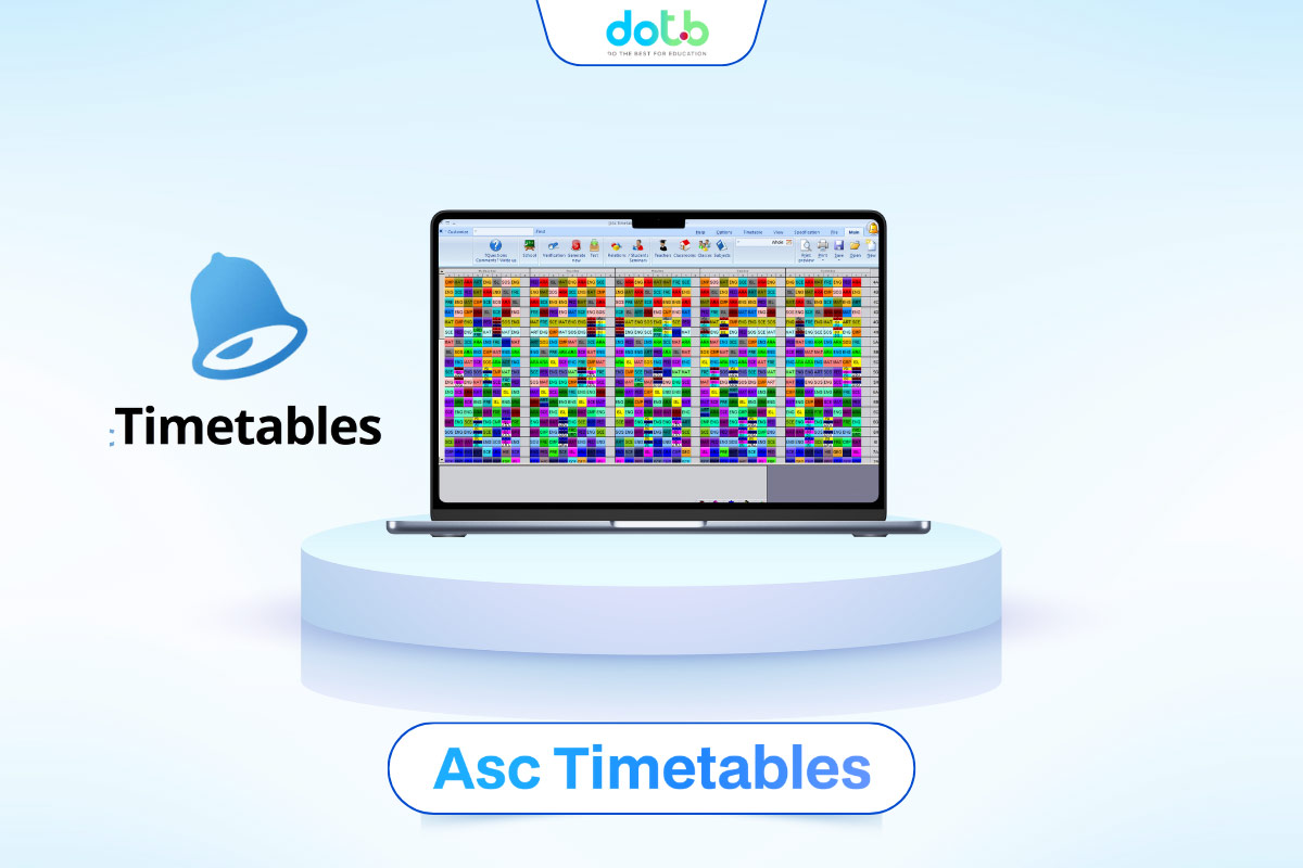 ASC Timetables - phần mềm xếp thời khóa biểu quốc tế được nhiều trường học tin dùng, hỗ trợ sắp xếp lịch dạy tự động