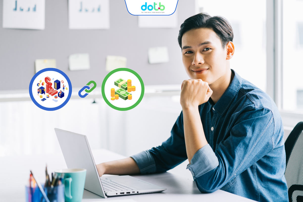 Phần mềm quản lý doanh thu tích hợp CRM giúp trung tâm giáo dục tối ưu vận hành.