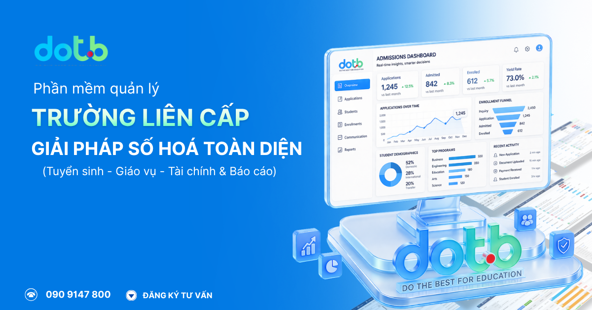 Phần mềm quản lý bán trú trường học