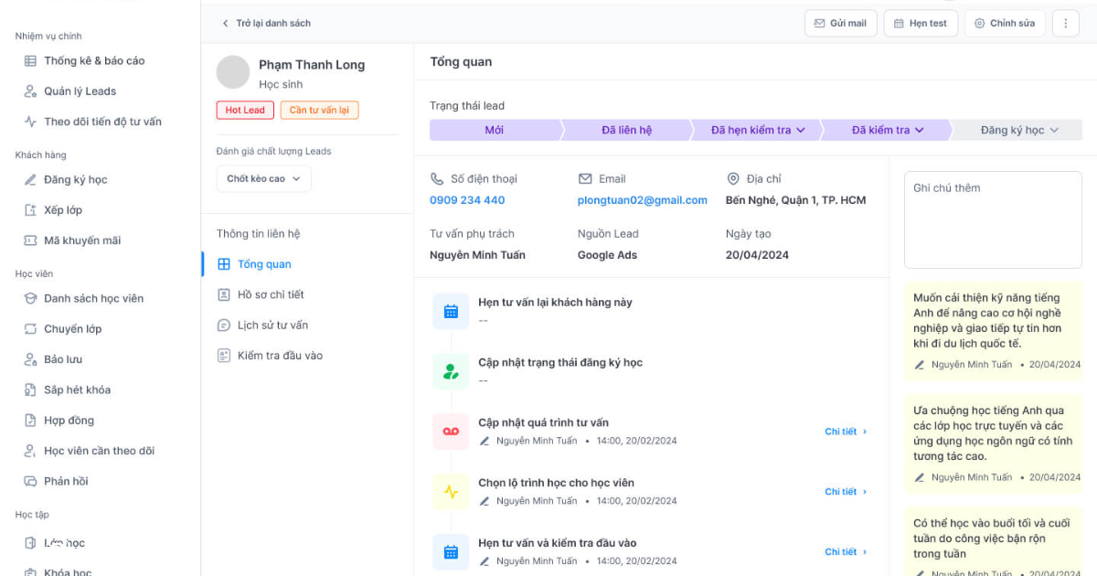 Mona LMS - Phần mềm quản lý học sinh, sinh viên tối ưu quy trình