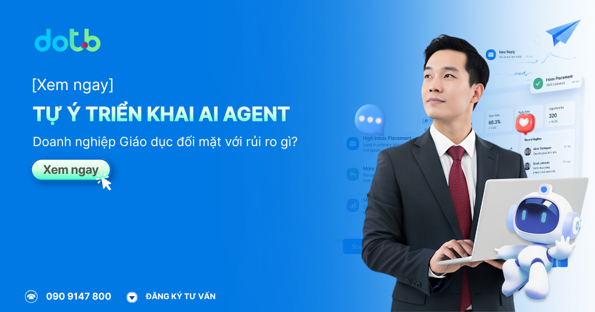 [Xem ngay] 5 Rủi ro khi doanh nghiệp giáo dục tự triển khai AI Agent