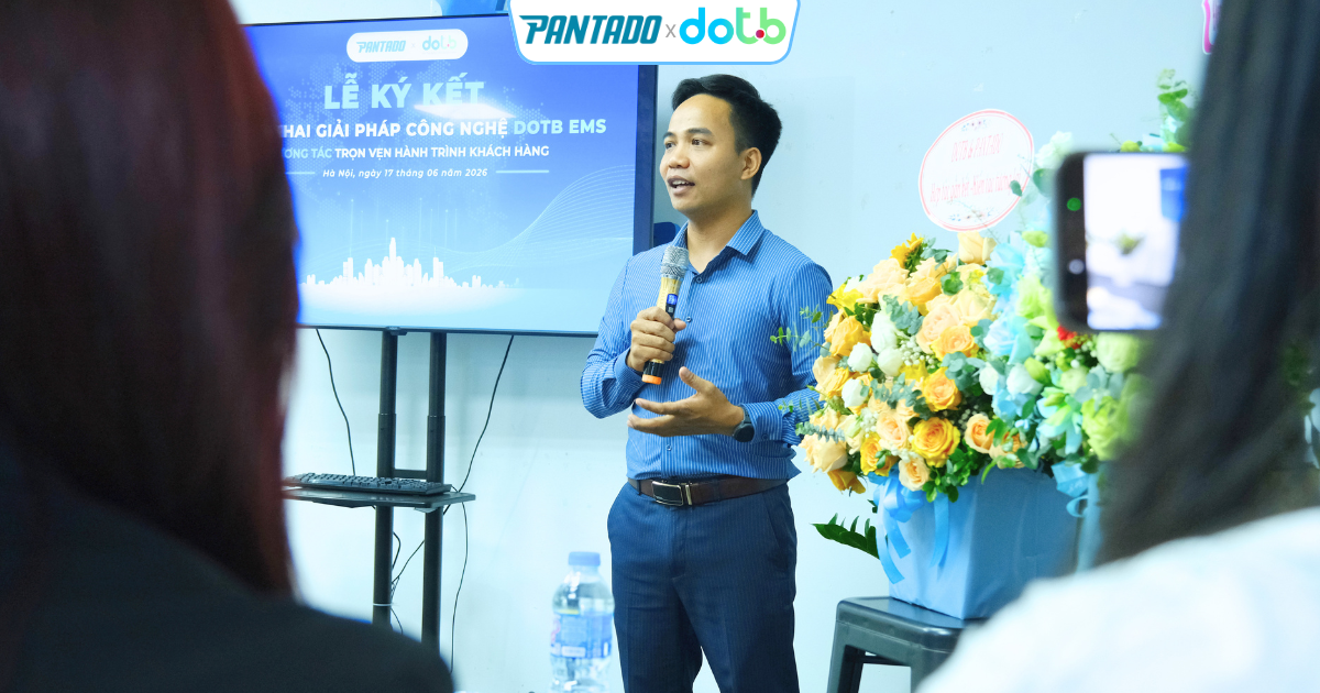 Anh Nguyễn Hữu Long - CEO Hệ thống Anh ngữ Trực tuyến PANTADO đã có những chia sẻ đầy ấn tượng