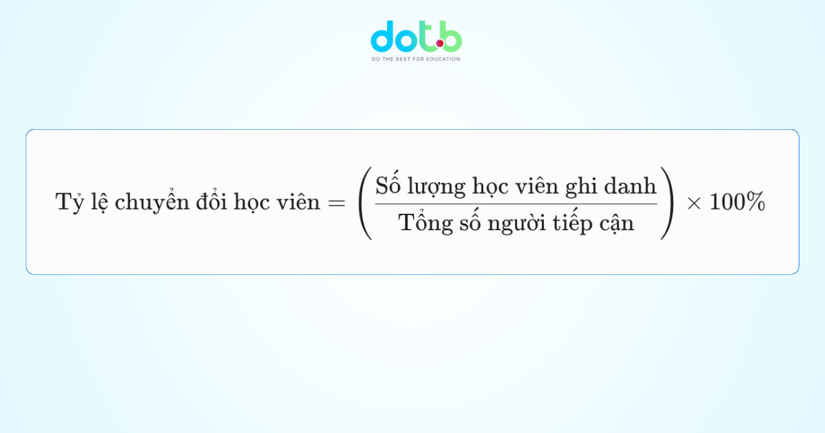 Tỷ lệ chuyển đổi học viên là gì và tại sao nó là "mạch máu" của Edtech?