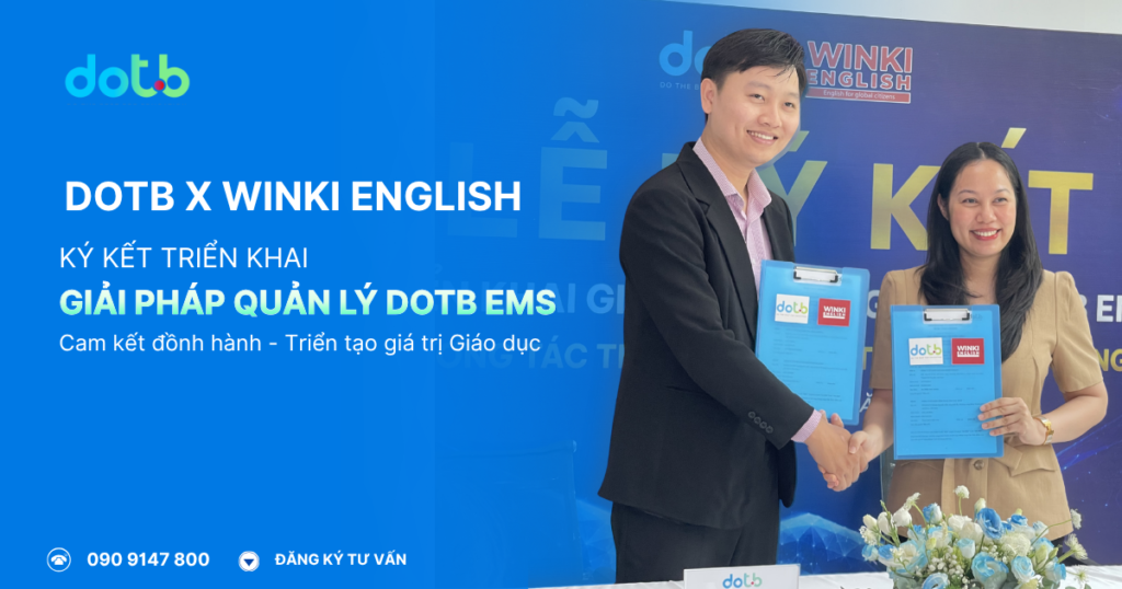 Ký Kết Hợp Tác Khách Hàng WINKI ENGLISH: Số Hóa Vận Hành Giáo Dục Toàn Diện