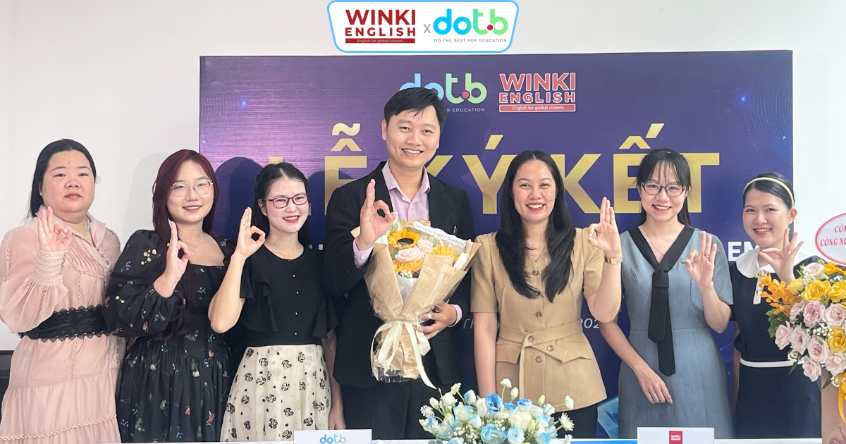 Ký Kết Hợp Tác Khách Hàng WINKI ENGLISH: Số Hóa Vận Hành Giáo Dục Toàn Diện 7 dot ky ket hop tac khach hang winki english