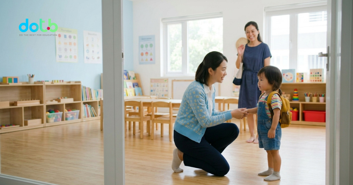 Tầm quan trọng của giai đoạn "hậu tuyển sinh" đối với trường mầm non